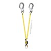 Absorbica Y 150 MGO EUR Falldmpfer mit Verbindungsmittel mit MGO 60 EN 355 PETZL